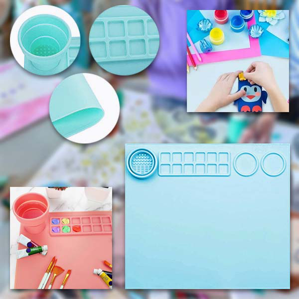 Silikona rokdarbu paklājs | ARTMAT