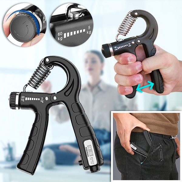 Rokas un pirkstu trenažieris ar skaitītāju | SQUEEZEFIT