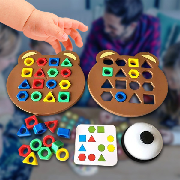 Galda spēle bērniem ar figūru saskaņošanu | TEDDY