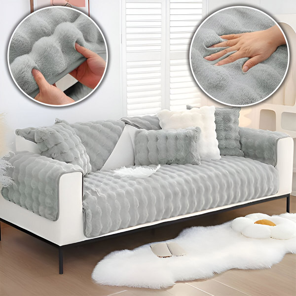 Plīša dīvāna pārvalks | VELVECO