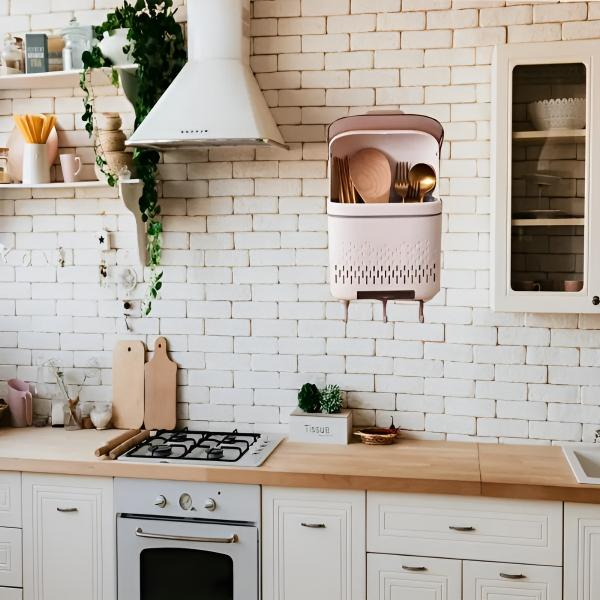 Sienas turētājs virtuves piederumiem | UTENSILKO