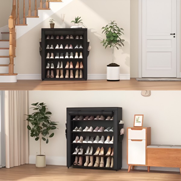 Pārnēsājams un stackable apavu statīvs | OMARA