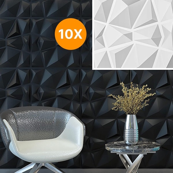 3D sienas uzlīmes (10 gab.) | TRIWALL