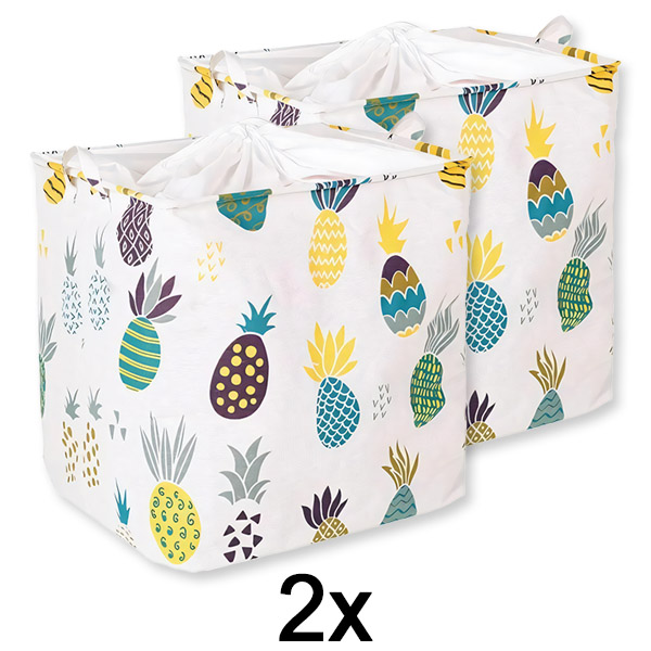 2x Salokāma, liela uzglabāšanas kaste CLOTHBOX