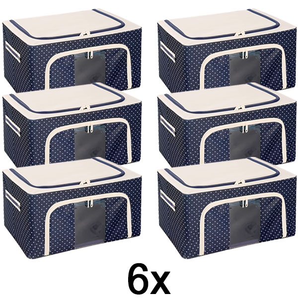 6x Garderobes glabāšanas kaste | STACKBOX