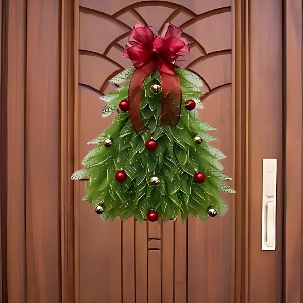 Roku darbs Ziemassvētku eglītes virtene | TREEWREATH