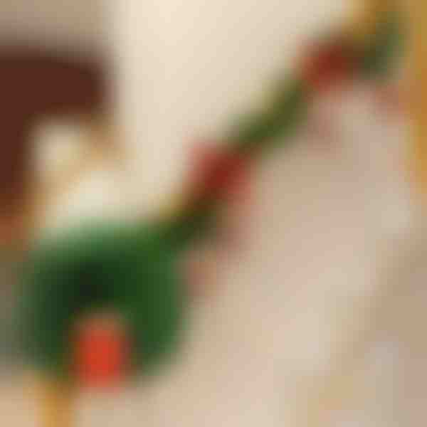 Ziemassvētku mākslīgā priežu virtene (5,5 m) | HOLIPINE