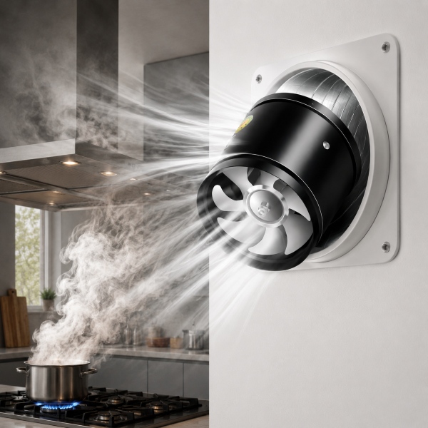 Spēcīgs izplūdes ventilators tīram gaisam | VENTORIS